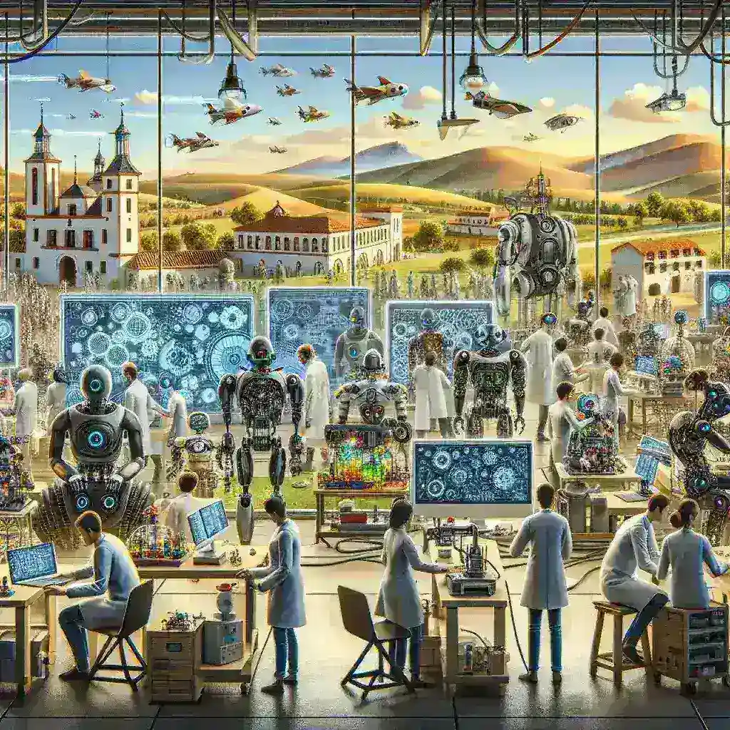 Robótica con Entornos Virtuales e IA Física en España