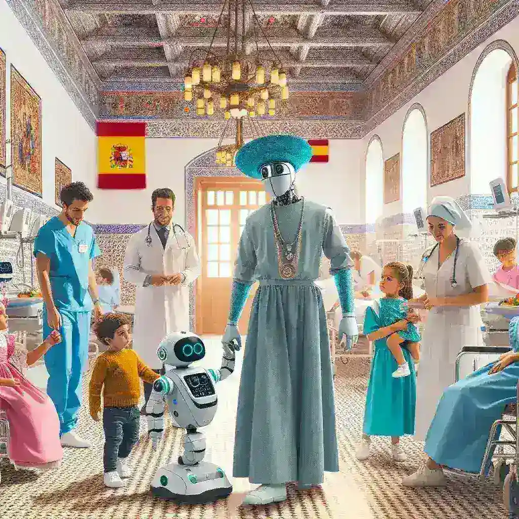 Hospitales andaluces estrenan robots asistentes en pediatría