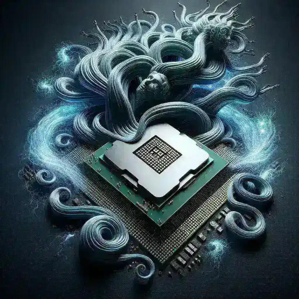 Alt text: "CPU de escritorio Zen6 'Medusa' y 'Morpheus' en la plataforma Ryzen 10000, mostrando su diseño moderno y especificaciones destacadas para un rendimiento superior en gaming y tareas intensivas."